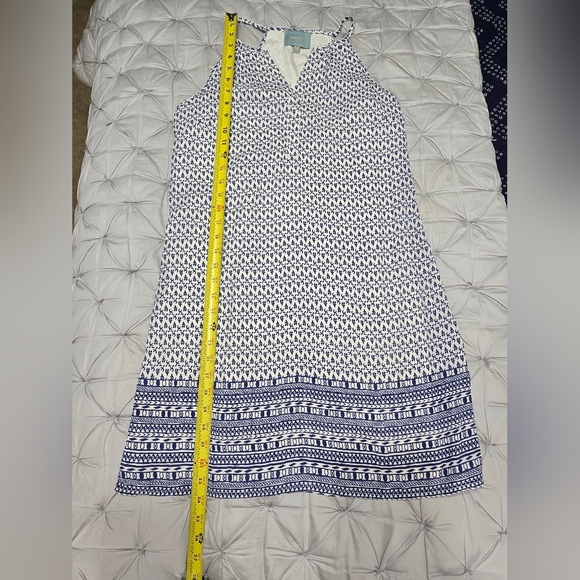 🤩Host Pick❤️Anthropologie Skies Are Blue Halter Dress Womem's Size Medium - Picture 5 of 9